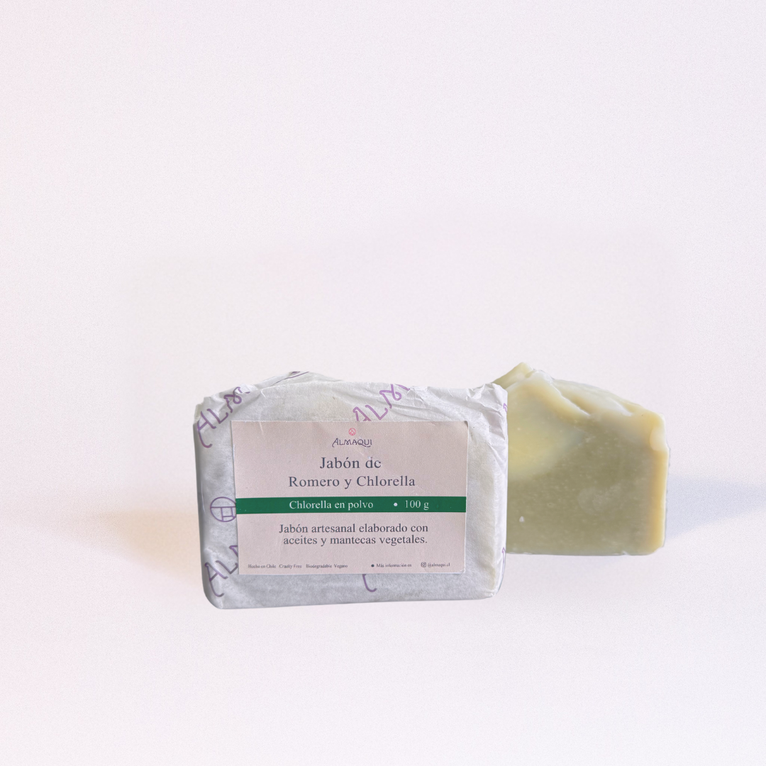 Jabón de romero - chlorella