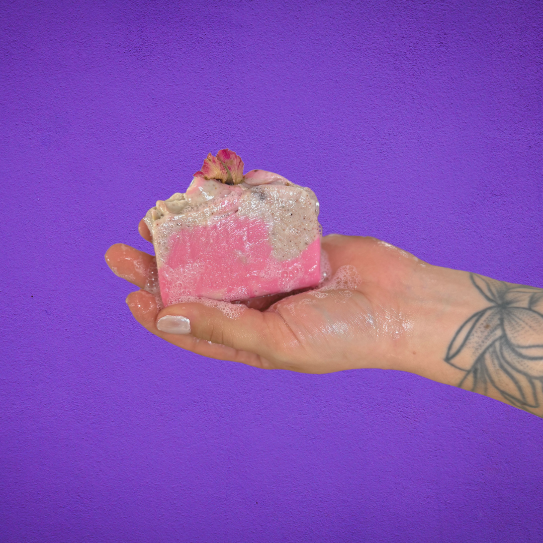 Jabón de rosas
