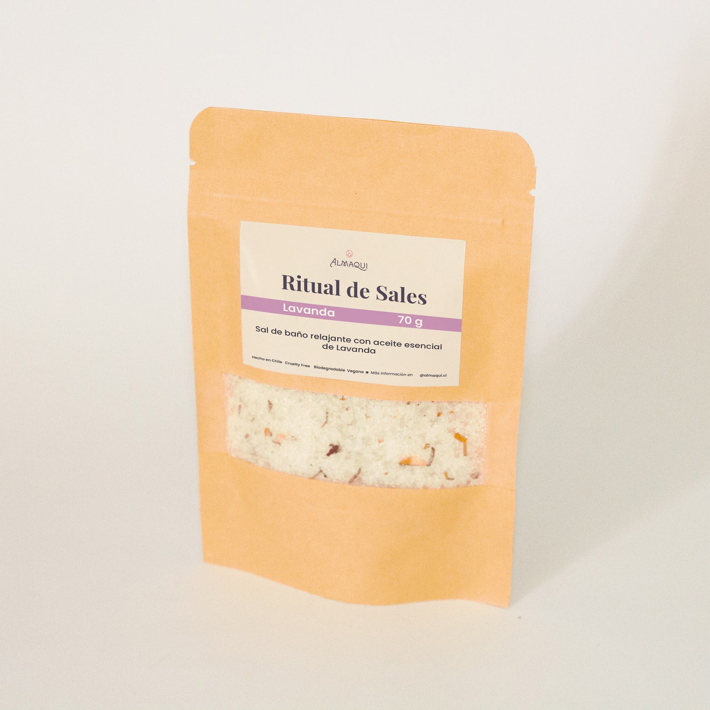 Sal de baño de lavanda