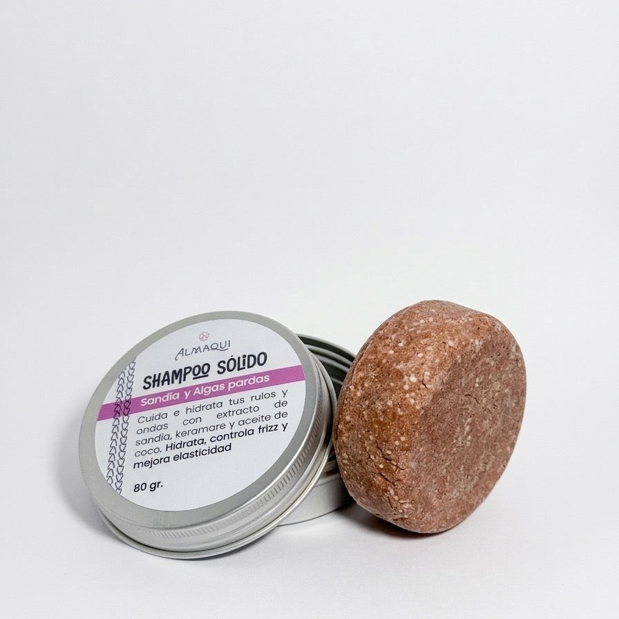 Shampoo para rulos y ondas - Sandía con algas pardas