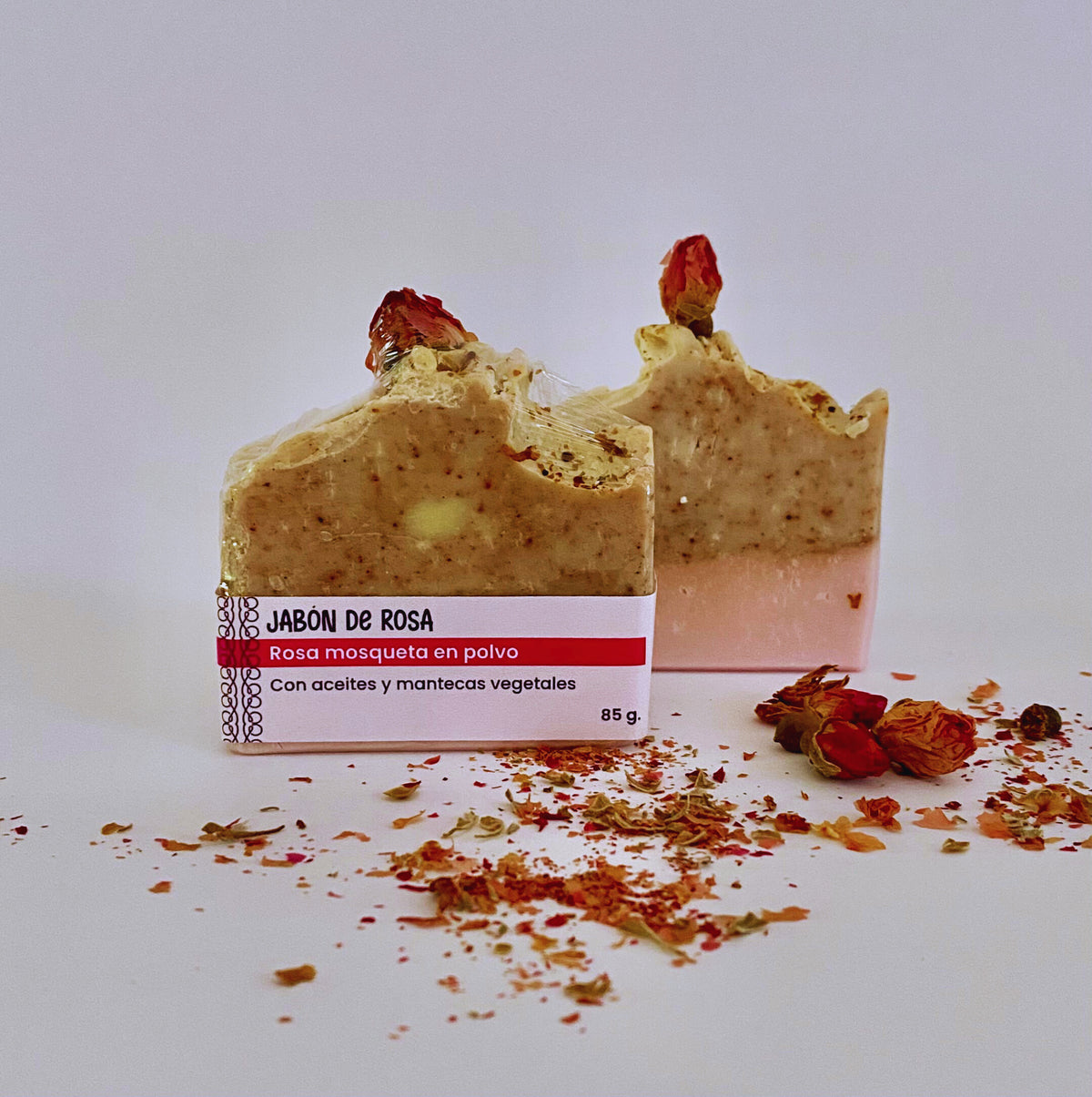 Jabón de rosas - 50g