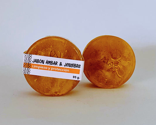 Jabón de ámbar y jengibre - Protección