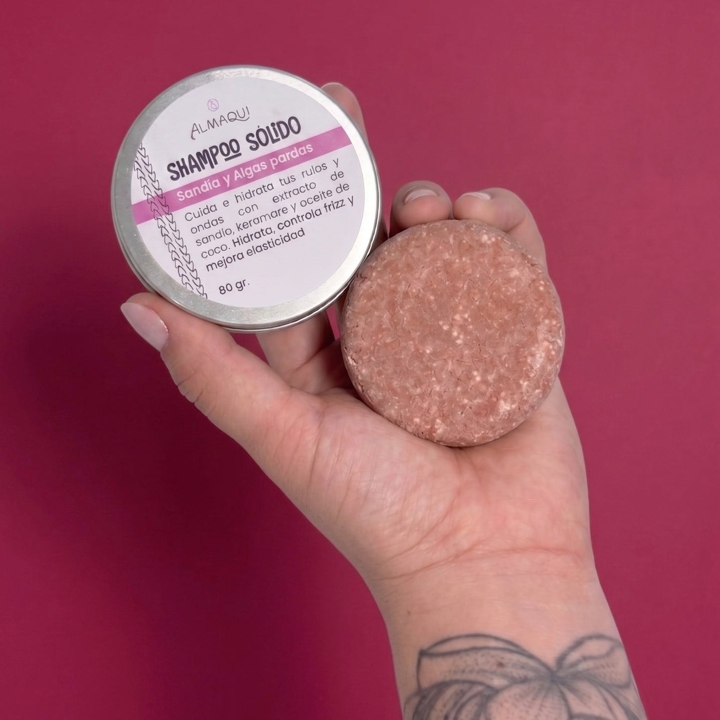 Shampoo para rulos y ondas - Sandía con algas pardas