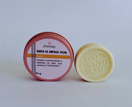 Barra limpieza facial Avena - Piel normal a seca y sensible