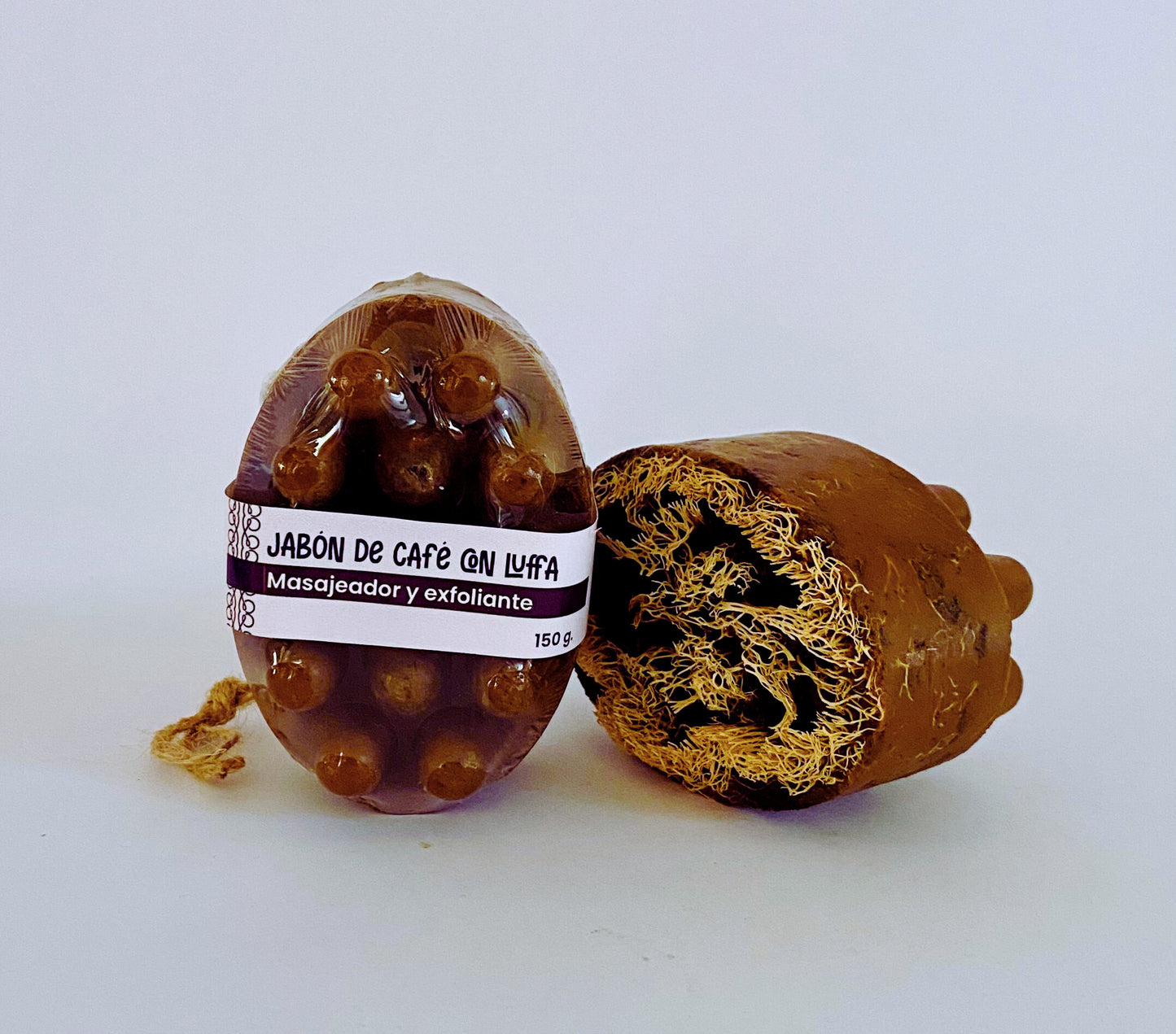 Jabón de café - Exfoliante y masajeador