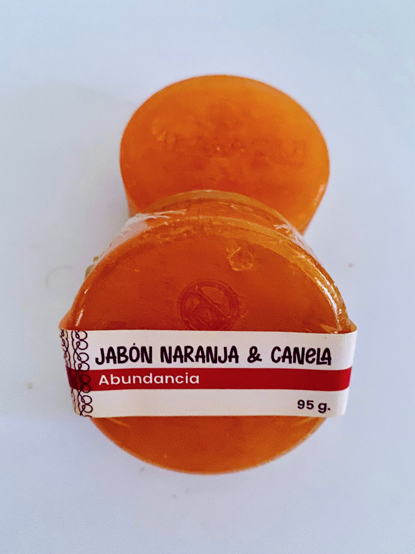 Jabón de naranja y canela - Abundancia