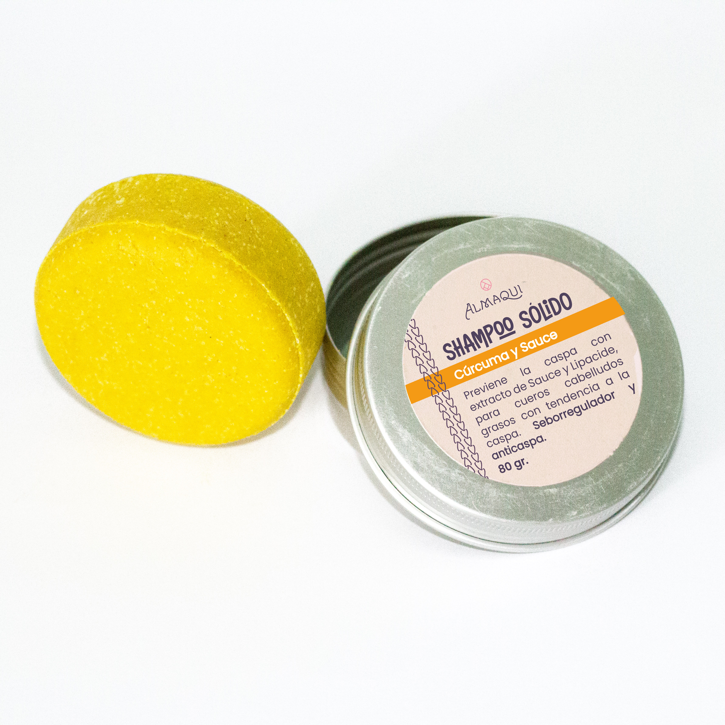 Shampoo Seborregulador y anticaspa Cúrcuma-Sauce