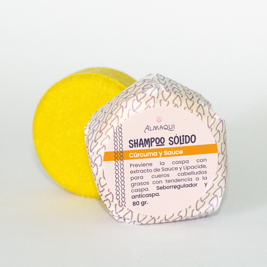 Shampoo Seborregulador y anticaspa Cúrcuma-Sauce