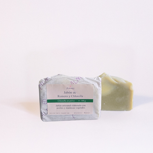 Jabón de romero - chlorella