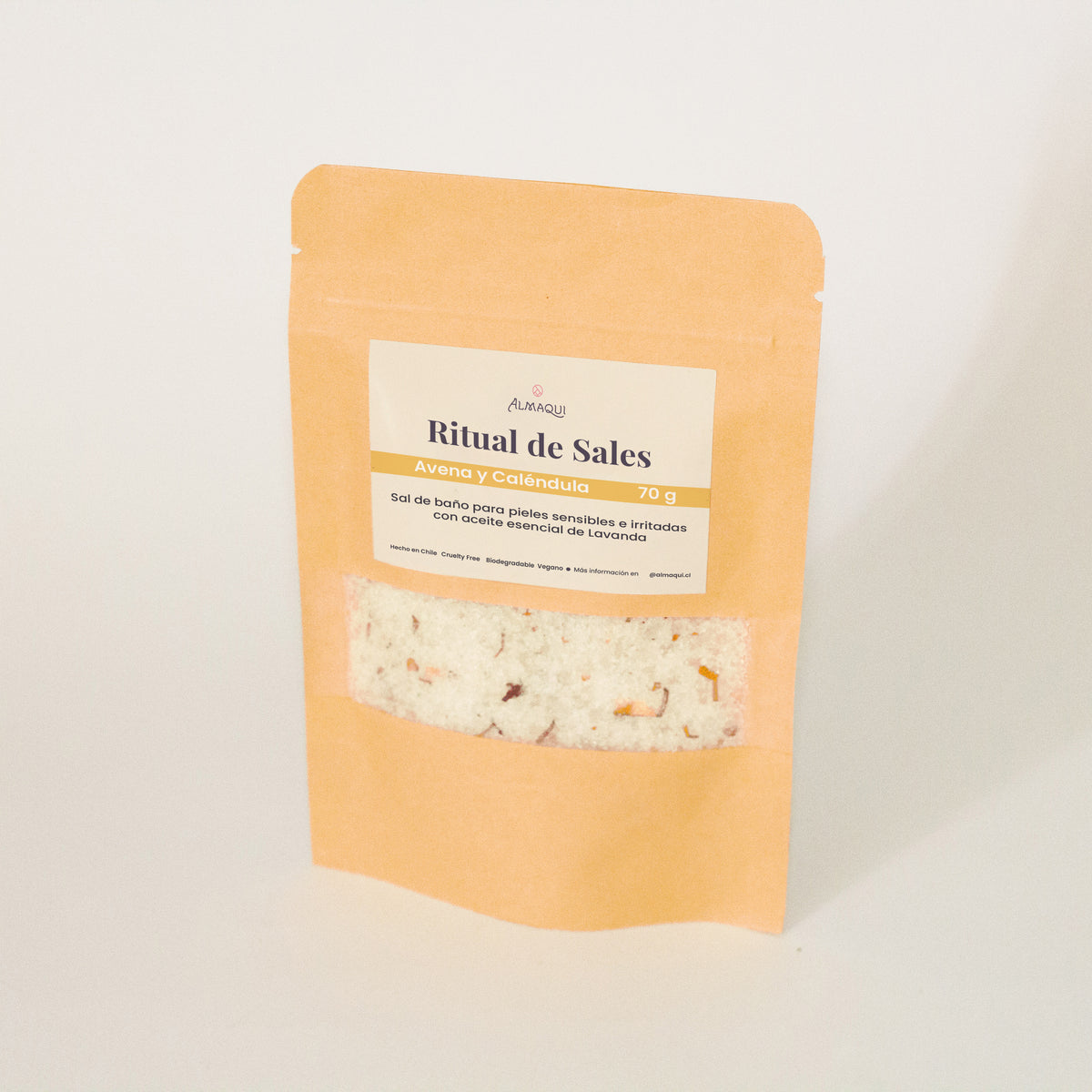 Sal de baño de avena - calendula - Sachet (70 gr)